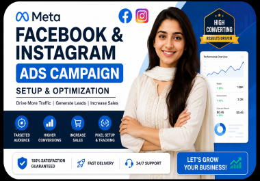 I will setup profitable Meta campaign for your business