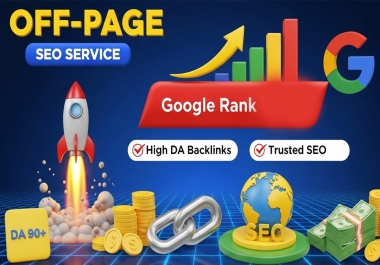 I will do monthly off page SEO backlinks service