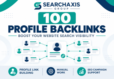 100 Profile Backlinks Boost Your Website Search Rankings
