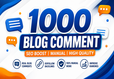 I Will Build 1000 Blog Comment Links for Your SEO Campaign