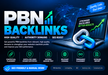 Premium High DA/DR 50+ Casino & Gambling PBN Backlinks