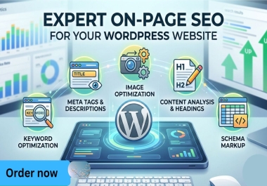 I Will Do Complete On Page SEO for WordPress Website with Yoast & Rank Math