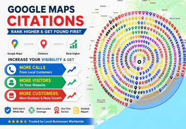 90000 Google Map Points Boost GMB and rank first in local search exclusive google maps citations