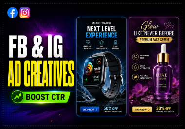 High-Converting Ads Eye-Catching Creatives