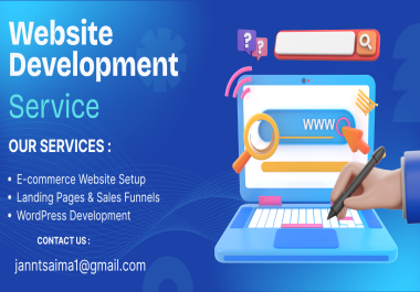 Professional Website Development Services Responsive & SEO Optimized