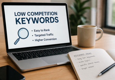 I will find low competition long tail keywords for your blog or website