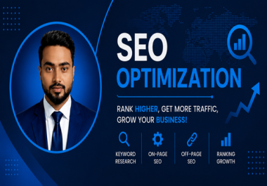 I will boost your service SEO Optimization for first ranking