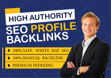 I Will Create High Authority SEO Profile Backlinks 100 Manual White Hat