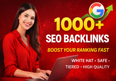 I will build 1000 safe SEO backlinks to boost your Google ranking fast