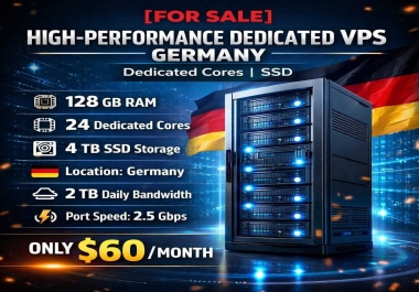 FOR SALE High-Performance Dedicated VPS