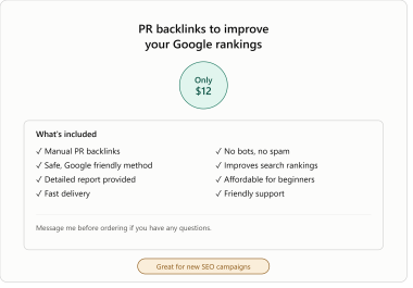 I Will Provide PR Backlinks To Improve Your Google Rankings For 12
