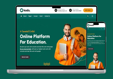 I will develop a profitable elearning or online course website