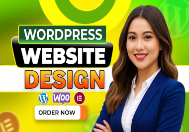 I will build,  design,  redesign,  develop,  update,  clone,  or customize wordpress website
