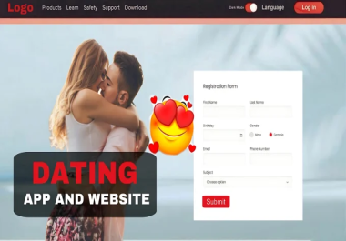 I Will Create a Professional Online Dating Website