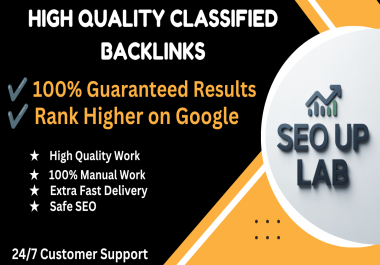 50 High Quality Classified Backlinks