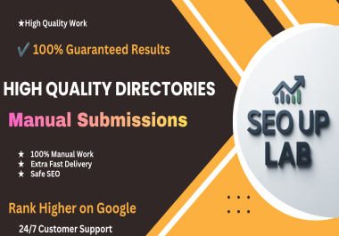 manually 170+ high directory submission