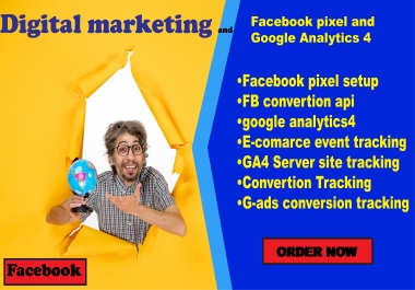 Meta pixel,  Conversion API and E-commerce event tracking for website
