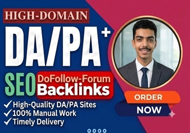 30 High-Quality Manual Forum Comment Backlinks for Higher Rankings.