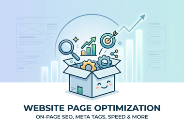 I will optimize your website pages for better SEO performance