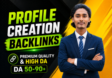 I Will Create HQ Manual Profile Backlinks On High DA PA Sites