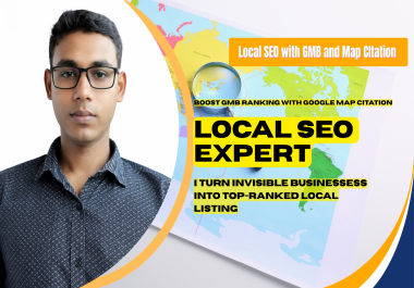 I will do Local SEO to boost gmb Ranking with Google Map Citation