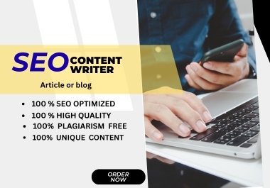 I will write 2x1000 keywords SEO optimized article