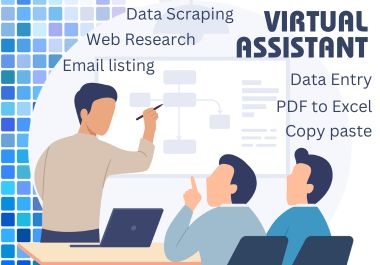 I'll handle your Data Entry,  Web Research,  and PDF conversions - accurately and on time