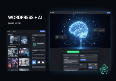 I will build AI web application,  WordPress or PHP website with automation,  RAG,  LLM