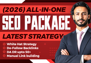 2026 ALL-IN-ONE SEO PACKAGE - HIGH DA/DR & DIVERSE BACKLINK