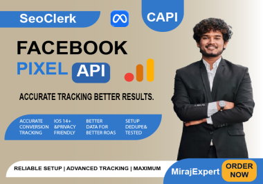 I Will Setup Professional Meta Pixel,  Conversions API and GA4 Tracking Using Google Tag Manager