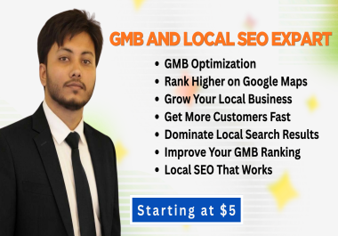 I will improve Google Business Profile visibility and local SEO