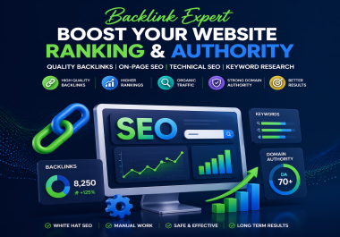 I Will Create Strong Backlink Profile for SEO Growth