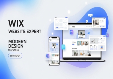 I will create a stunning Wix website,  online store,  and responsive business website