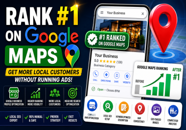 I will optimize your Google Business Profile for local SEO and Google Maps ranking