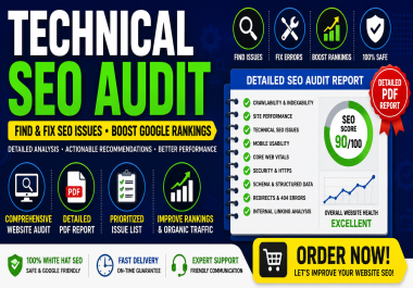 I Will Do a Complete Technical SEO Audit and Website SEO Analysis