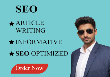 Professional SEO article writing service for ranking on Google