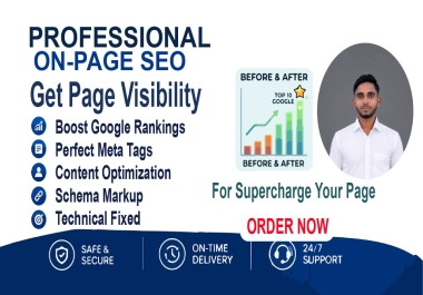 I Will Fix and Optimize Your Website On-Page SEO
