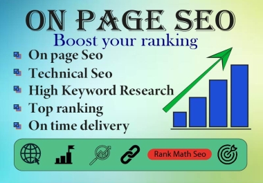 Create professional high quality on page SEO for top google ranking