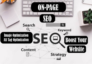 I will do website on-page SEO optimization to boost your traffic