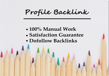 Professional Profile Backlink & Content Writing Services