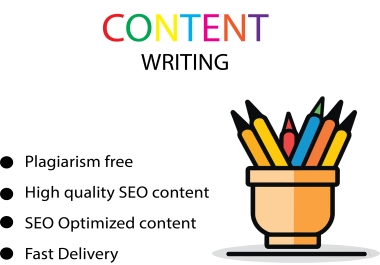 I will write high-quality SEO content that ranks