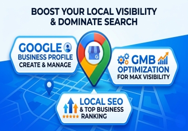 I will create,  setup and manage your Google Business Profile GMB for local SEO ranking.