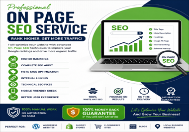 I Will Do Complete On Page SEO Optimization for Higher Google Rankings
