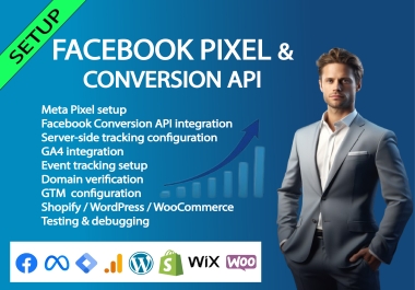 I will setup Meta Pixel Conversion API