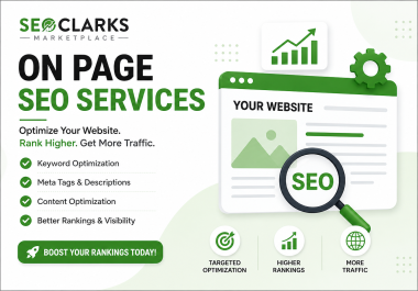 Rank higher on Google with our data-driven and professional on-page SEO