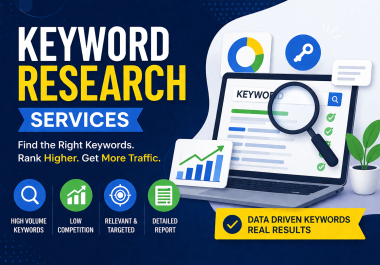 Increase your website traffic with data-driven keyword research that actually ranks.
