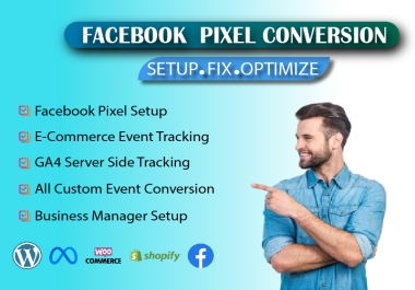 I will setup Conversion API and GTM Tracking for your Website