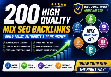 I Will Built High DA Quality SEO Backlinks Article,  PDF and Web 2.0 Sites
