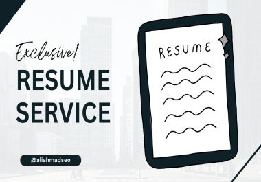 Professional Career Resume Service