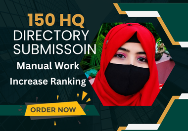 I Will Do 150 Manual Directory Submission Backlinks for SEO